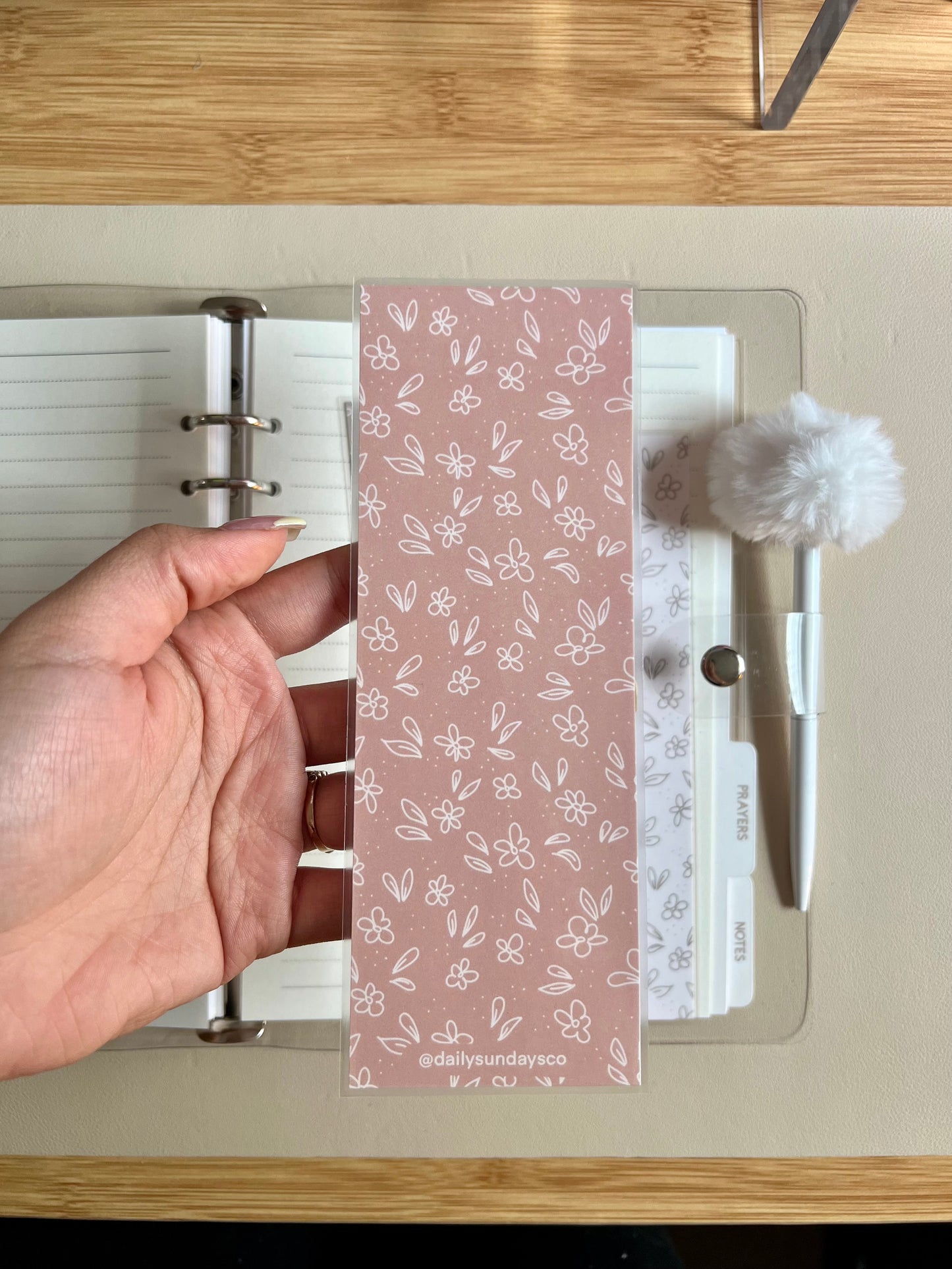 Floral Bookmark