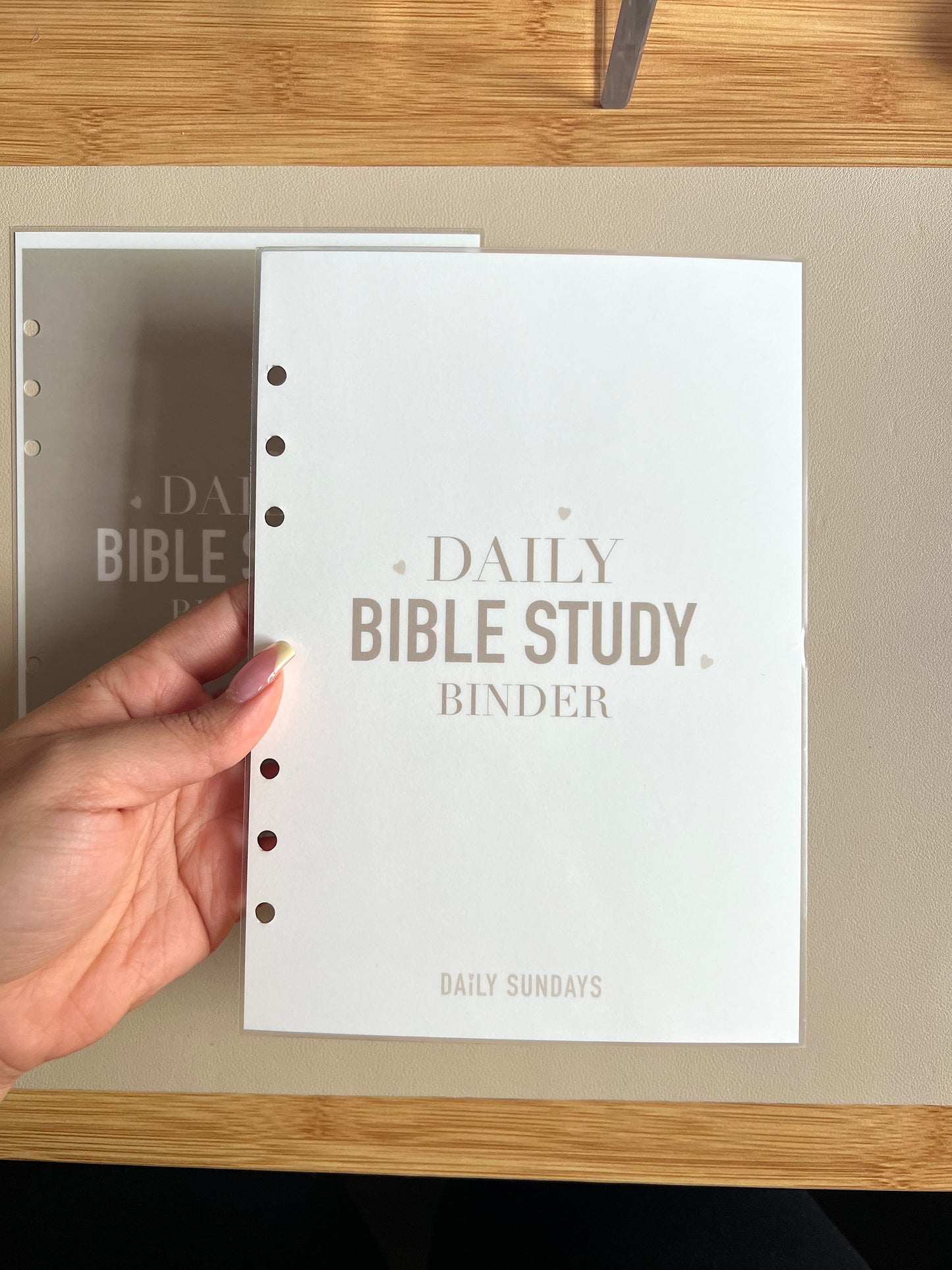 Bible Study Binder Cover