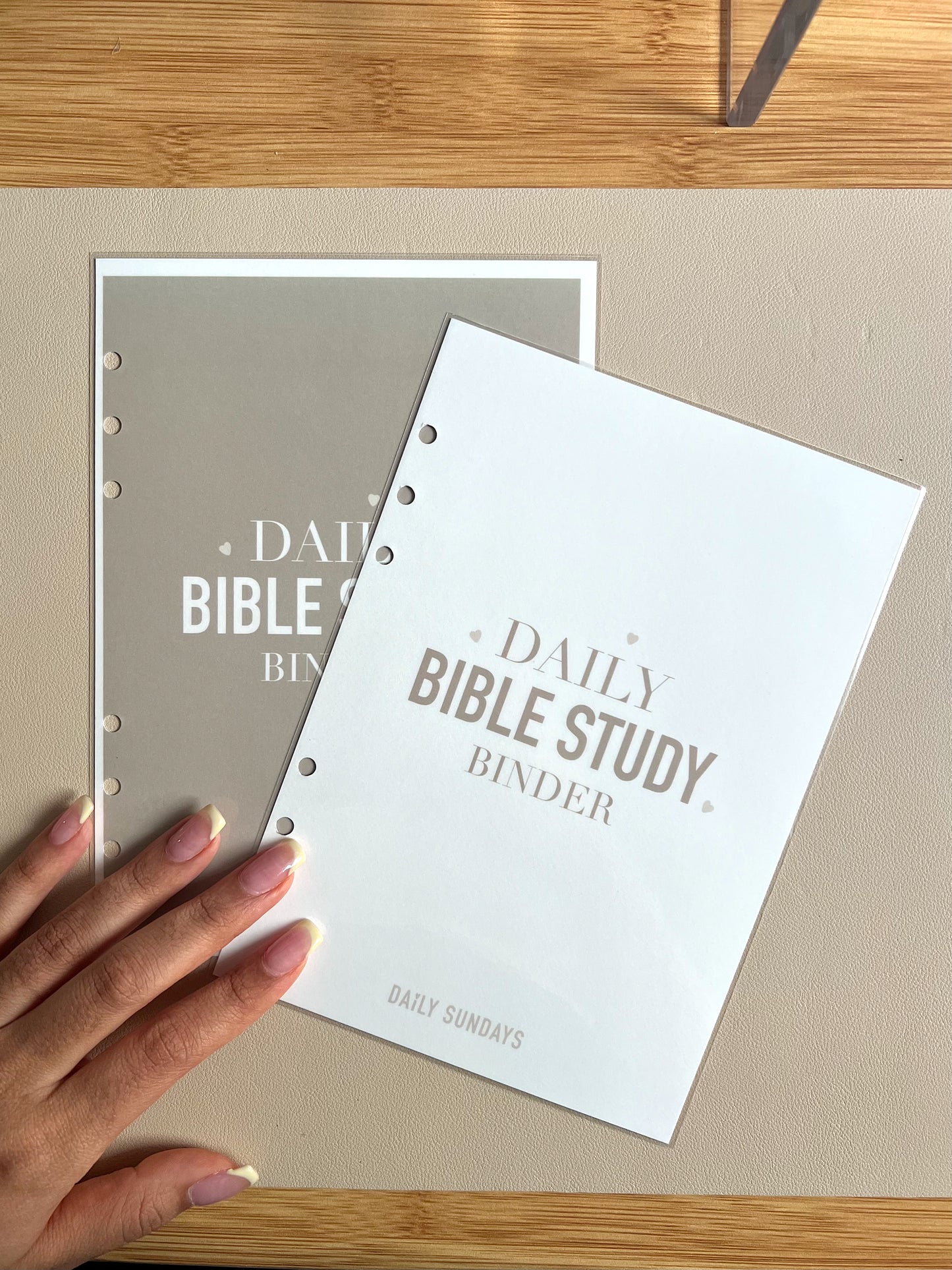 Bible Study Binder Cover