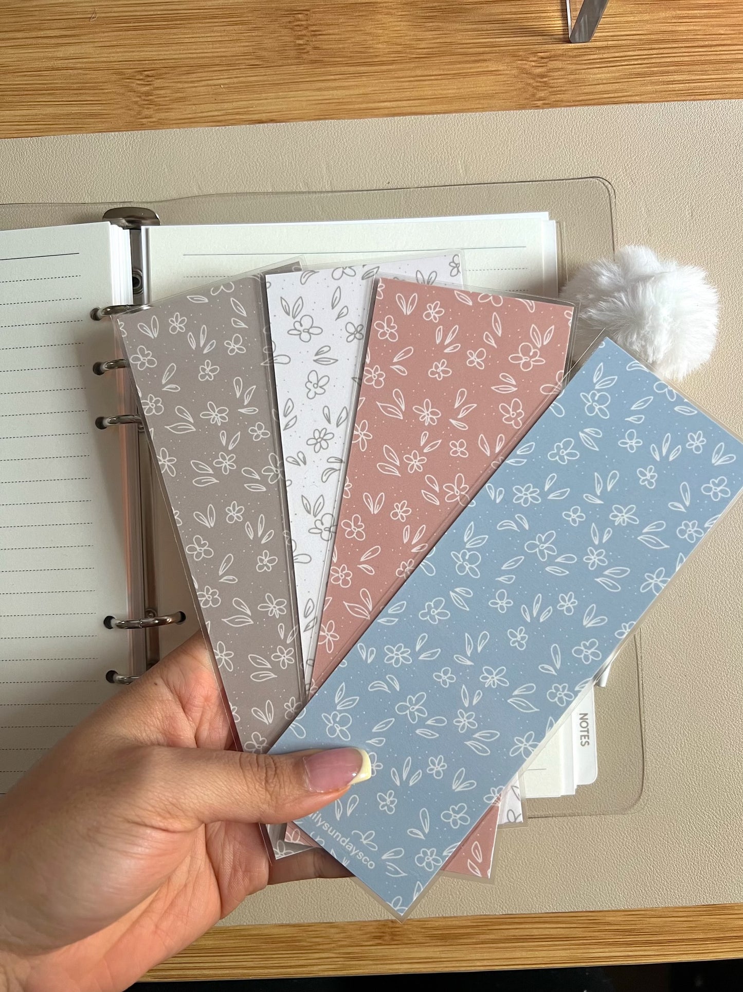 Floral Bookmark Bundle