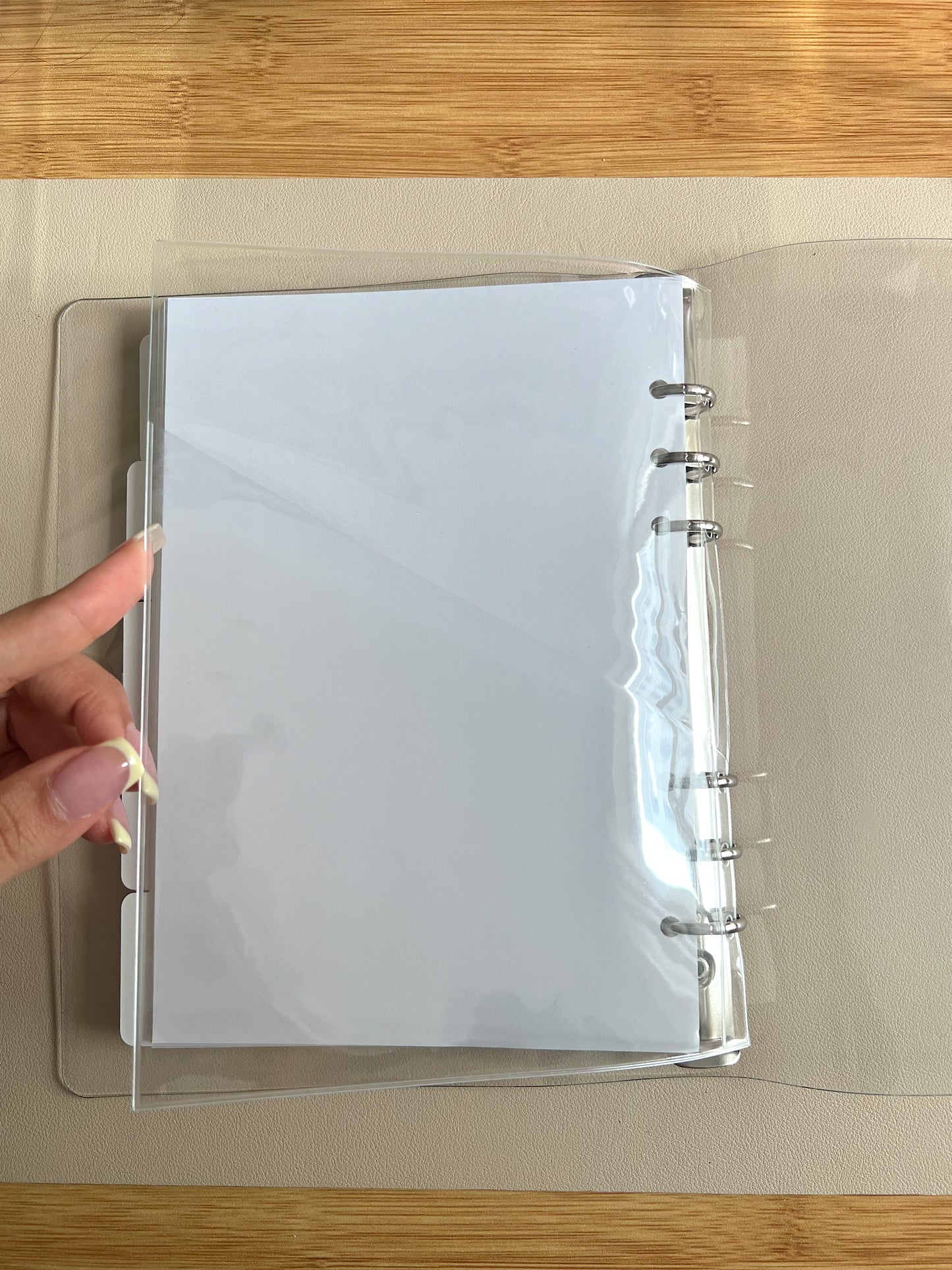 Clear Binder Pocket