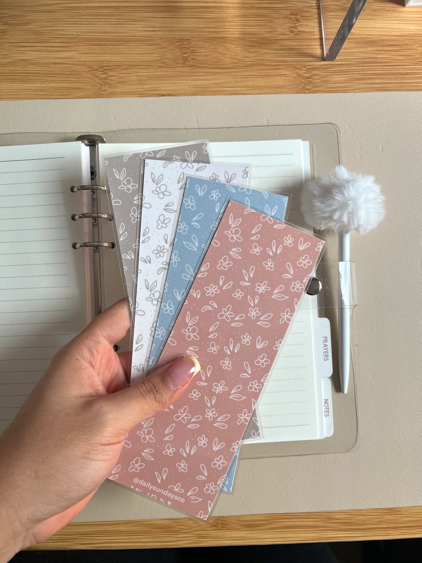 Floral Bookmark Bundle